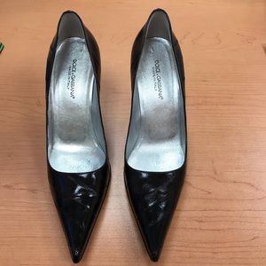 Dolce & Gabbana Eel Leather Pumps